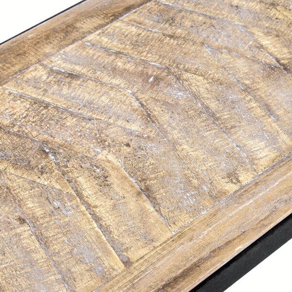 Herringbone Console Table